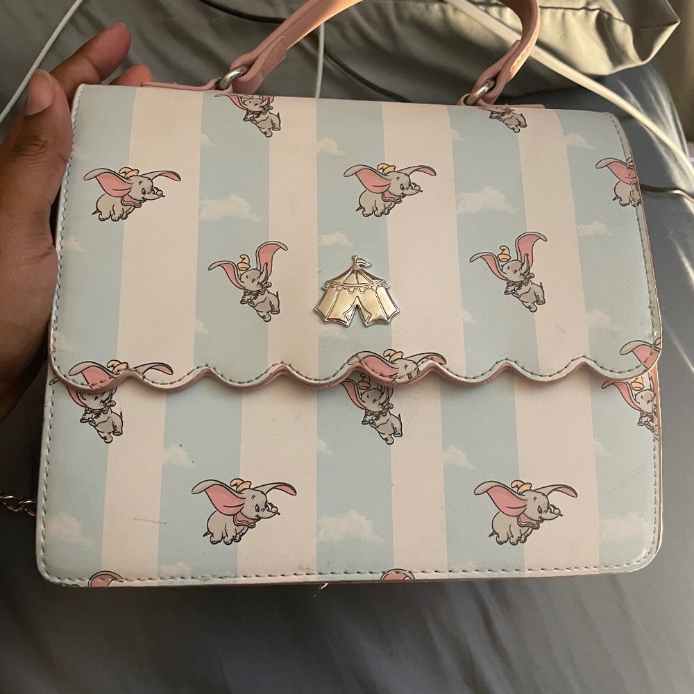 Dumbo Flying Circus Loungefly Crossbody Bag